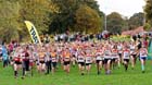 Start of the senior womens North East Harrier League, Blaydon. Photo: David T. Hewitson/Sports for All Pics